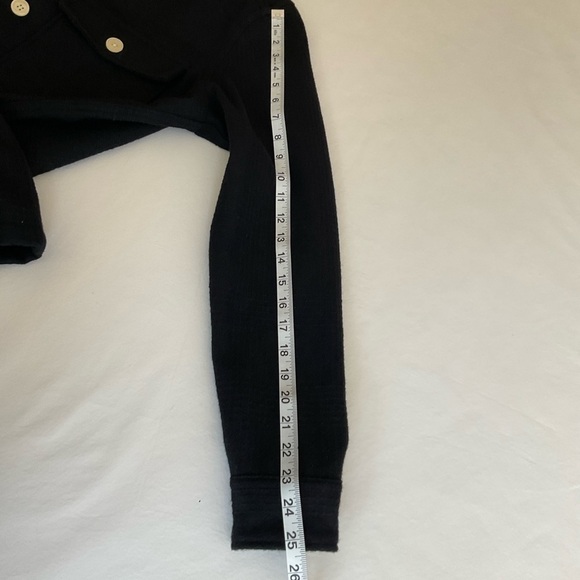 All Saints Kitara Relaxed Fit Jacket in Black  Size Small - Picture 11 of 14